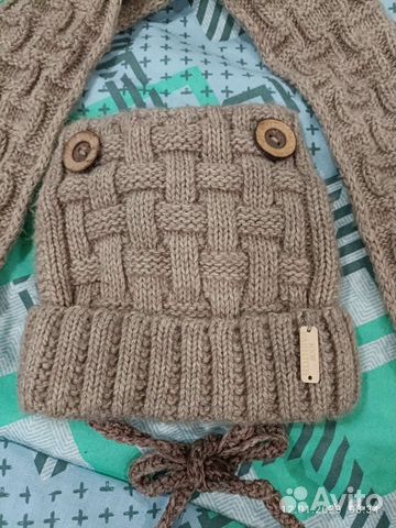 Набор шапка + шарф