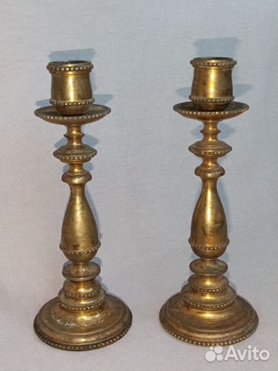 Старинные подсвечники