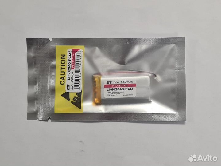 Аккумулятор ET LP602040-PCM