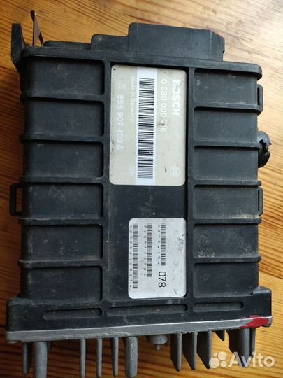 Эбу bosch audi 80/ vw