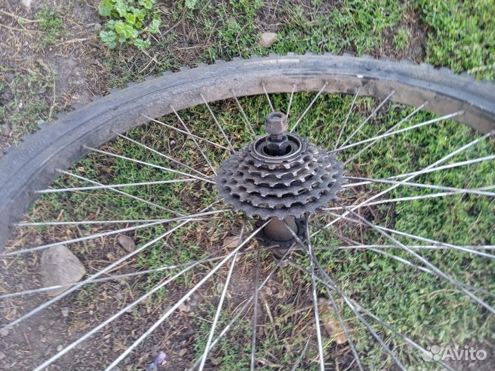 Колёса от велосипеда от скоростного велика