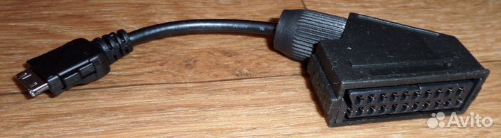Кабель (переходник) scart (гнездо)