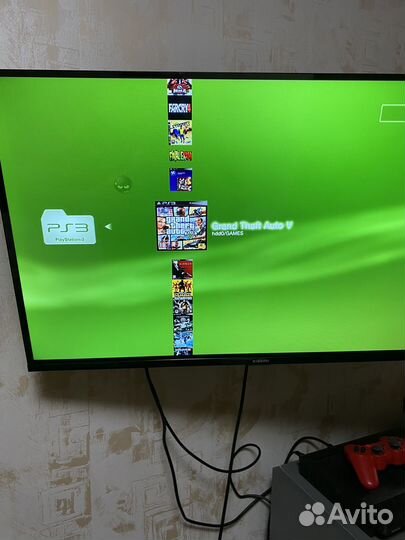 Sony PS3 прошитая + 4 геймпада