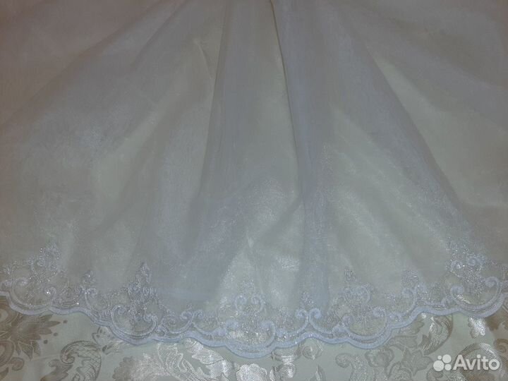 Тюль Микросетка вышивка метражом