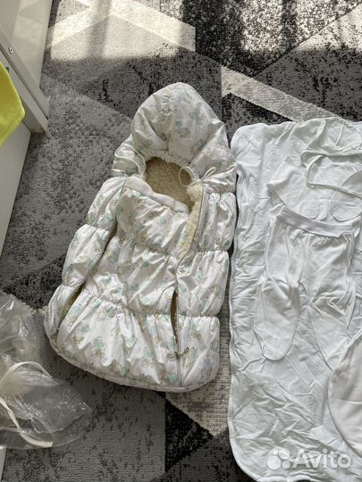 Конверт на выписку зимний овчина