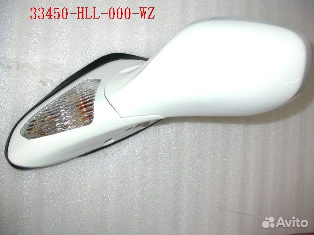 Зеркало с указателем поворота левое белый WH-005P