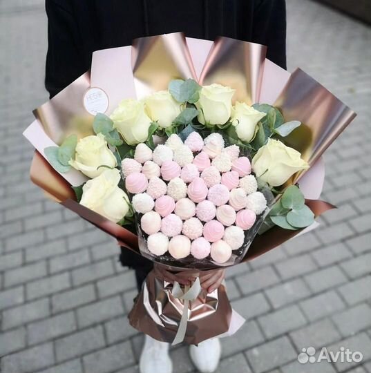 Букеты из клубники в шоколаде с доставкой