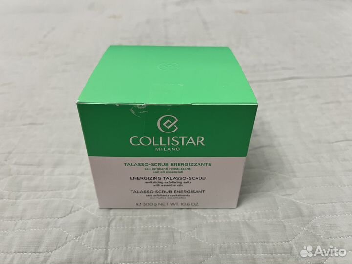 Омолаживающий скраб для тела Collistar новый