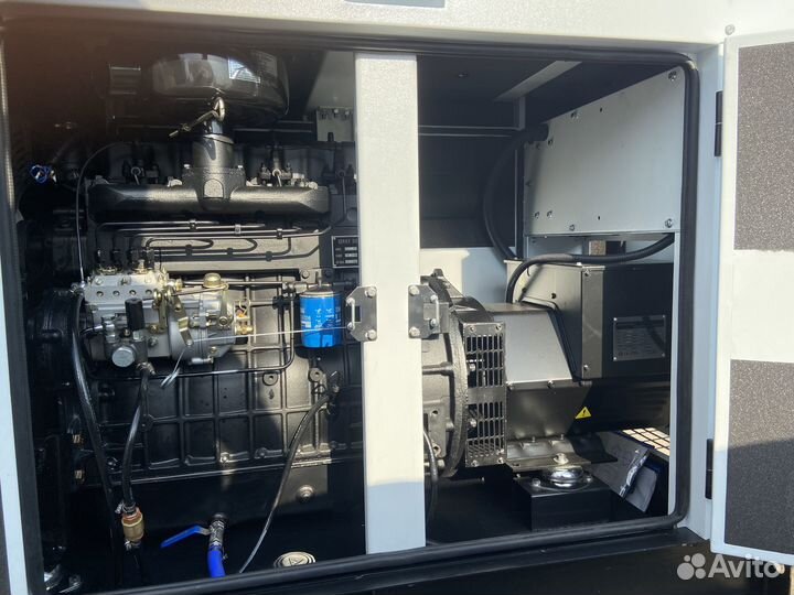 Дизельный генератор 30 кВт амперос (в кожухе)