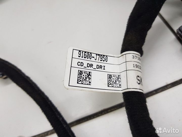 Электропроводка передней левой двери