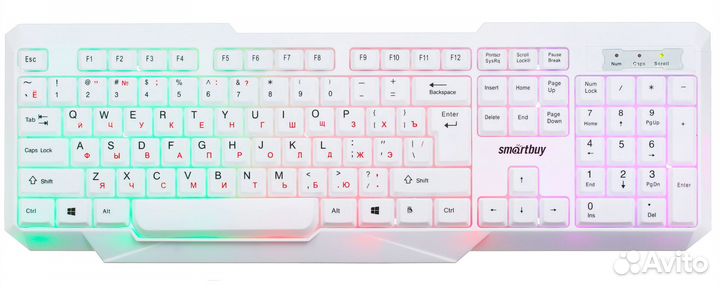 Клавиатура проводная Smartbuy с подсветкой 333 ONE