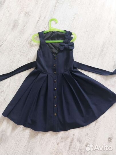 Школьный сарафан 128