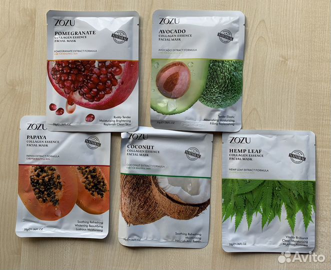 Маска для лица тканевая