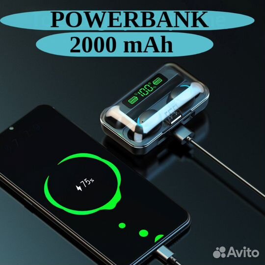 Беспроводные наушники новые