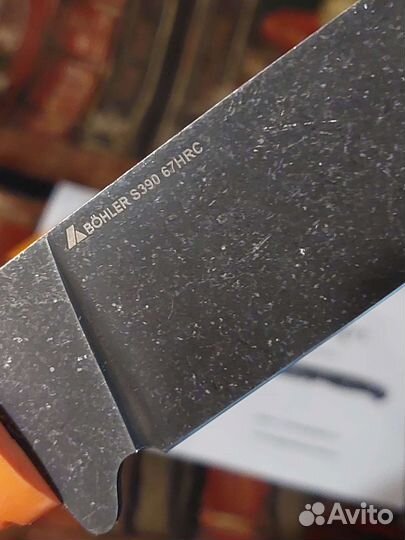 Нож WorkingKnife WK29EXP S390 Orange