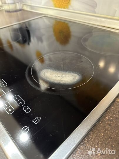 Варочная панель samsung с трещиной