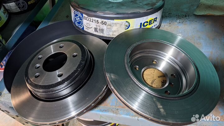 Тормозные диски задние 2 шт BMW E60 E61 E63 E64