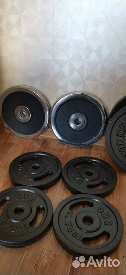 2 грифа, блины 110кг