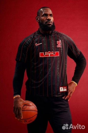FC Liverpool Lebron James x Nike футбольная майка