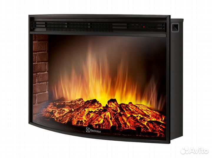 Портал Baroccо 25 белый+Очаг Electrolux