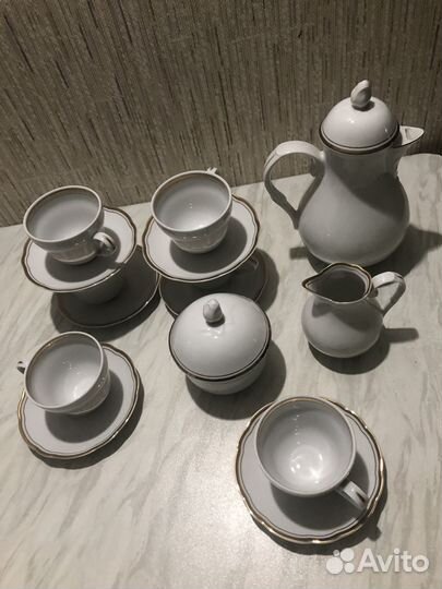 Чайные и кофейные сервизы новые лфз СССР