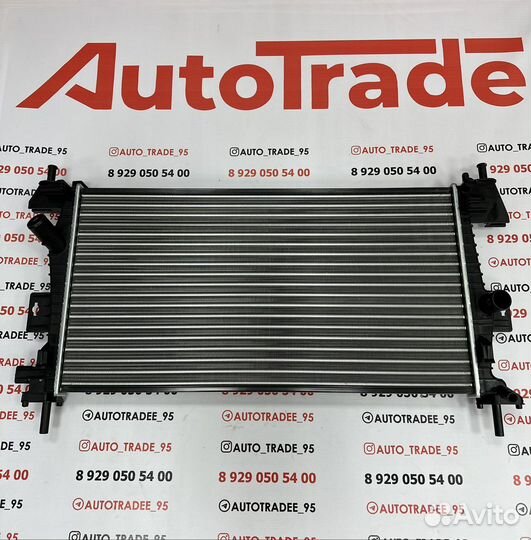 Радиатор охлаждения на ford focus 3 трубчатый