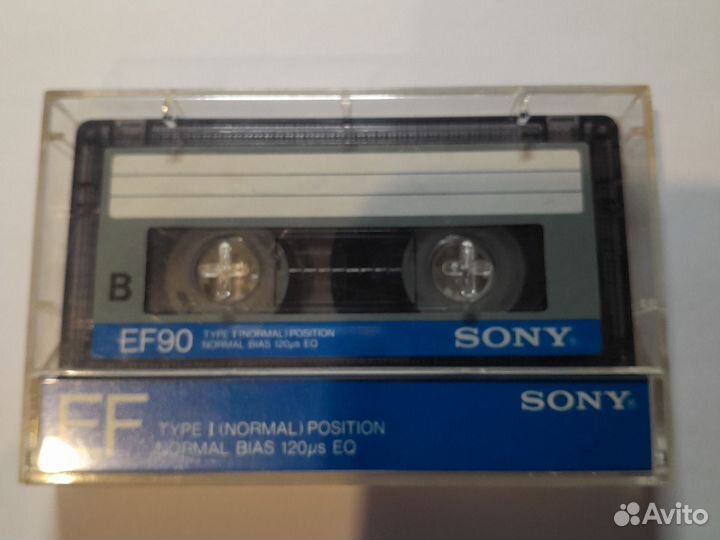 Аудиокассеты sony ef90