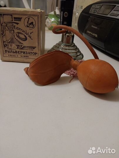 Пульверизатор для одеколона. СССР. Новый