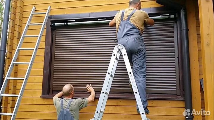 Ремонт автоматических ворот, рольставней