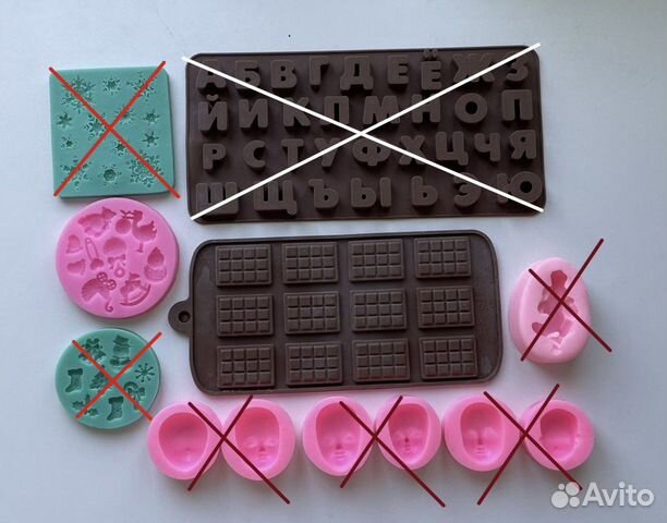 Силиконовые молды для кондитера