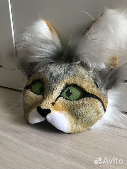 Маска для квадробики/ кошка