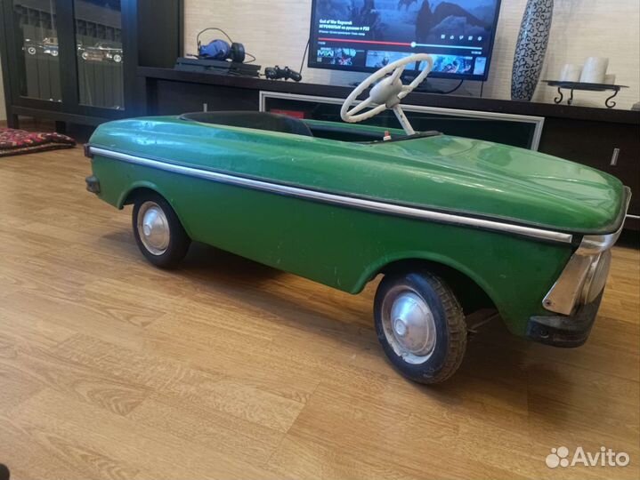 Педальный москвич СССР