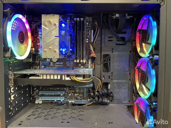 Игровой компьютер (Xeon E31270, 1050ti 4gb)