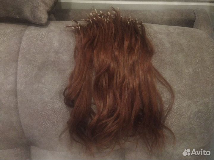 Волосы для наращивания натуральные бу