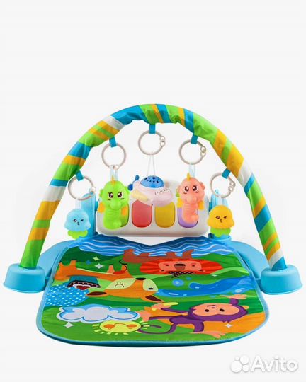 Развивающий коврик с пианино