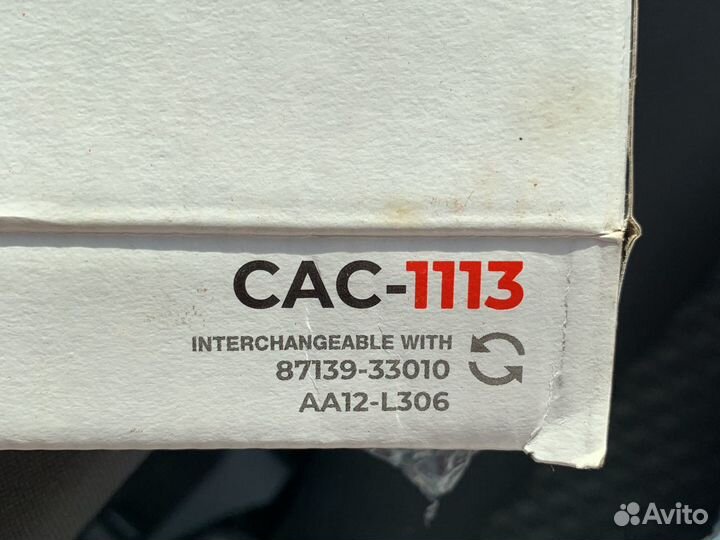 Салонный фильтр camry 30