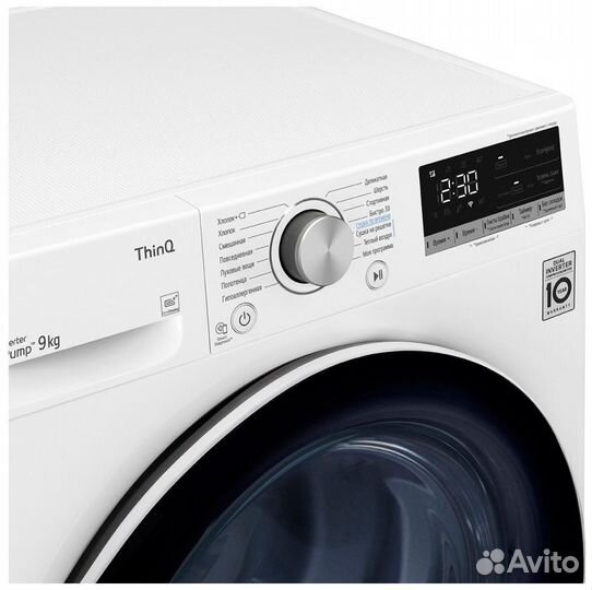 Сушильная машина LG DC90V5V0W Inverter