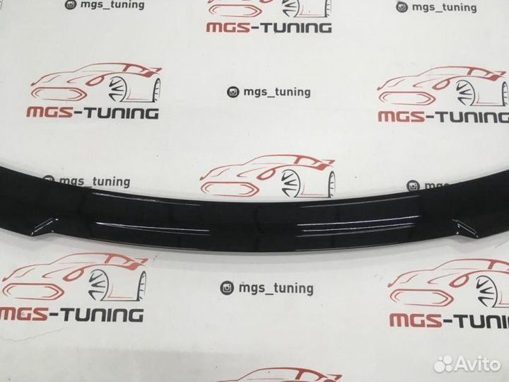 Спойлер черный M4 Style BMW 3 e90 (Тайвань)