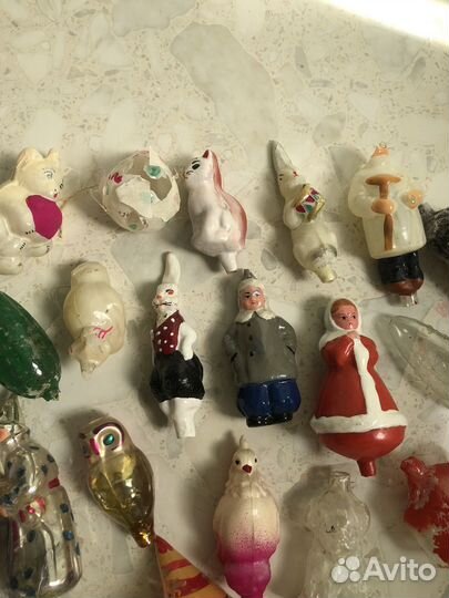 Елочные игрушки СССР в реставрацию