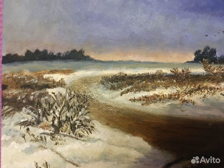 Картина холст масло