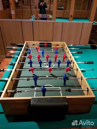 Игра: настольный футбол