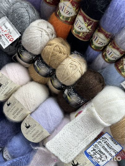 Козий пух пряжа