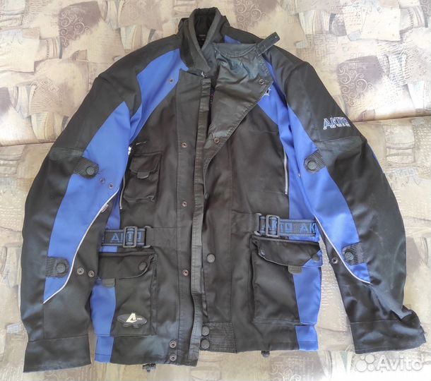 Мотокуртка с защитой мужская