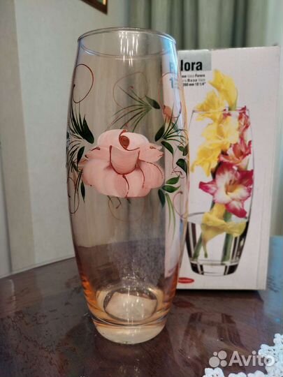 Ваза для цветов стекло