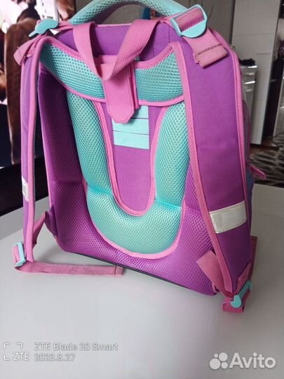 Рюкзак школьный ортопедический для девочки,пайетки