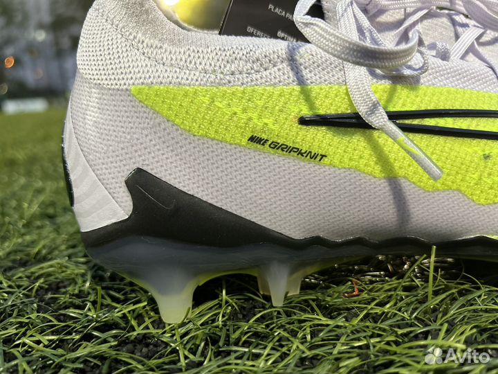 Бутсы nike phantom gx elite lime