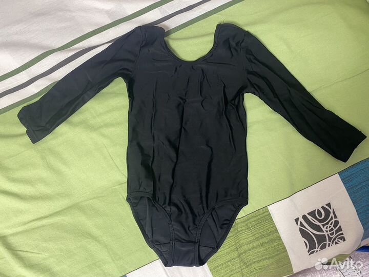 Купальник и юбочка для танцев и гимнастики 5-6 лет