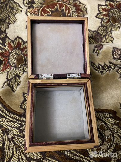 Шкатулка деревянная СССР