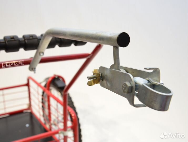 Велосипедный прицеп грузовой Пчелка-3 красный