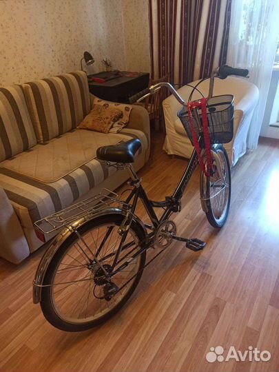 Велосипед с корзиной